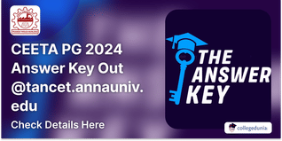 CEETA PG 2024 Answer Key Out @tancet.annauniv.edu; Check Download Link Here